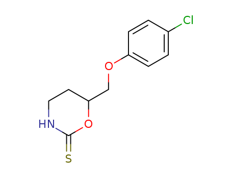 57841-27-7,6-[(4-chlorophenoxy)methyl]-1,3-oxazinane-2-thione,