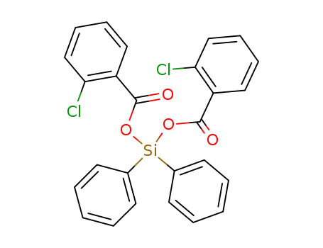Molecular Structure of 129459-80-9 (Benzoic acid,2-chloro-, diphenylsilylene ester (9CI))