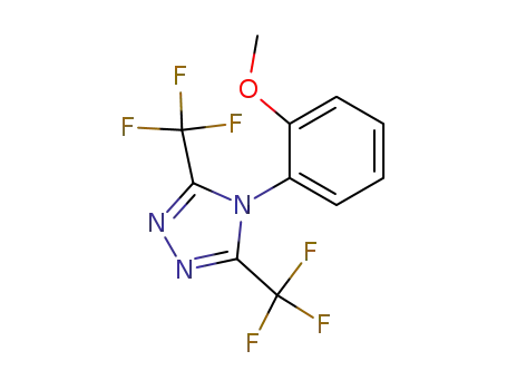 3,5-bis(trifluoromethyl)-4-(2'-methoxyphenyl)-4H-1,2,4-triazole