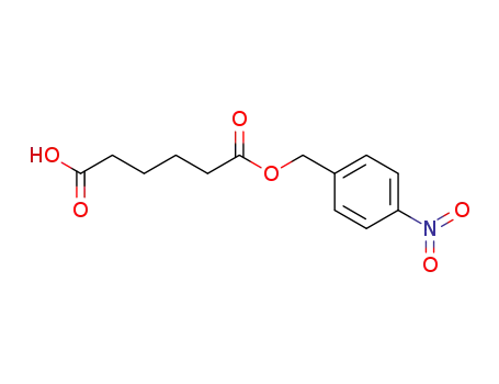 Molecular Structure of 4563-82-0 (Hexanedioic acid, mono[(4-nitrophenyl)methyl] ester)