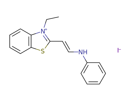 3-Ethyl-2-[2-(phenylamino)ethenyl]benzothiazolium iodide