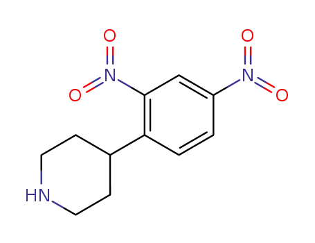 Molecular Structure of 120447-45-2 (4-(2,4-dinitrophenyl)-Piperidine)