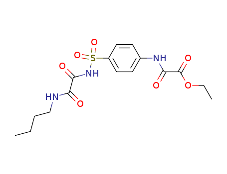 81717-20-6,Acetic acid, ((4-((((butylamino)oxoacetyl)amino)sulfonyl)phenyl)amino) oxo-, ethyl ester,Aceticacid, [[4-[[[(butylamino)oxoacetyl]amino]sulfonyl]phenyl]amino]oxo-, ethylester (9CI)