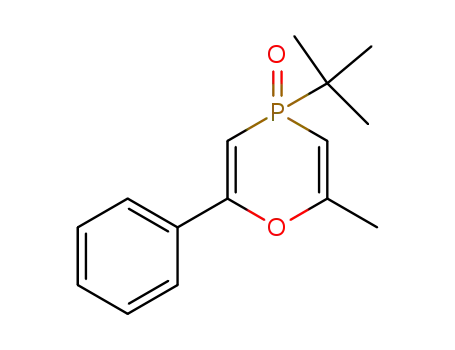 Molecular Structure of 55523-32-5 (4H-1,4-Oxaphosphorin, 4-(1,1-dimethylethyl)-2-methyl-6-phenyl-,
4-oxide)