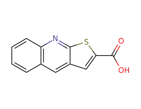 Molecular Structure of 52026-70-7 (Thieno[2,3-b]quinoline-2-carboxylic acid)
