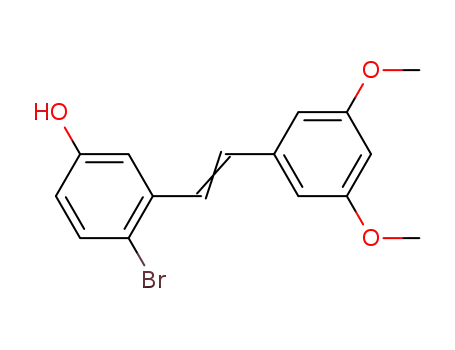 4-Bromo-3-[(Z)-2-(3,5-dimethoxy-phenyl)-vinyl]-phenol