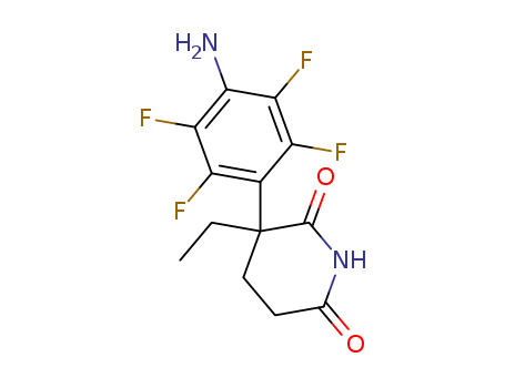 2,6-Piperidinedione, 3-(4-amino-2,3,5,6-tetrafluorophenyl)-3-ethyl-