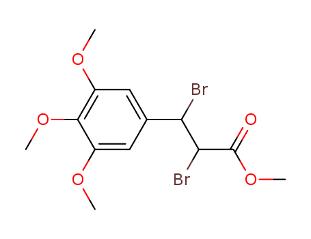 92020-64-9,methyl 2,3-dibromo-3-(3,4,5-trimethoxyphenyl)propanoate,