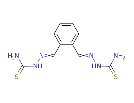 Molecular Structure of 58244-15-8 (benzene-1,2-dicarbaldehyde dithiosemicarbazone)