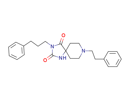 124312-80-7,8-(2-phenylethyl)-3-(3-phenylpropyl)-1,3,8-triazaspiro[4.5]decane-2,4-dione,