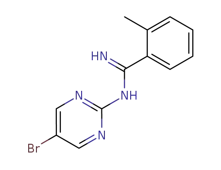 N-(5-Bromo-pyrimidin-2-yl)-2-methyl-benzamidine