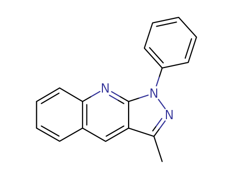 1H-Pyrazolo[3,4-b]quinoline, 3-methyl-1-phenyl-