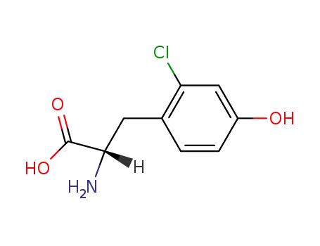 Molecular Structure of 70680-93-2 (3-CHLORO-L-TYROSINE)