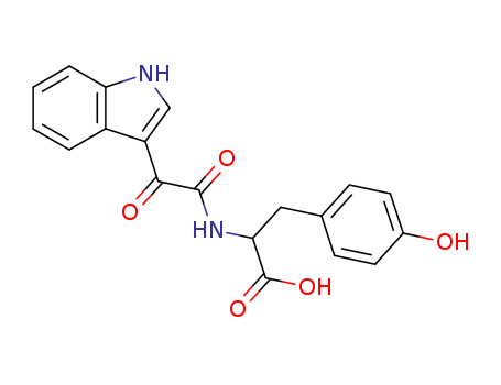 97500-66-8,DL-Tyrosine, N-(1H-indol-3-yloxoacetyl)-,