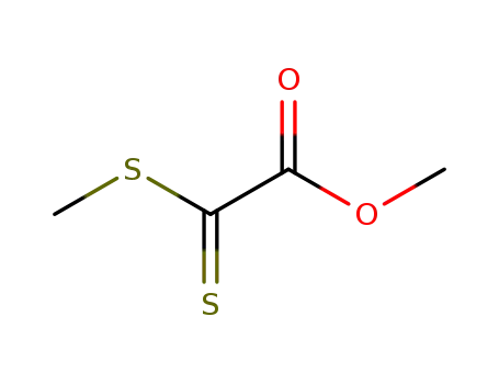 Molecular Structure of 69442-98-4 (Acetic acid, (methylthio)thioxo-, methyl ester)