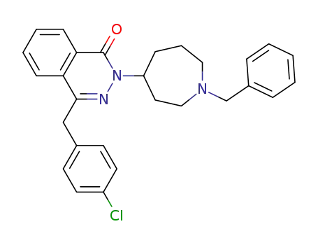 Molecular Structure of 103541-65-7 (2-(1-benzylazepan-4-yl)-4-(4-chlorobenzyl)phthalazin-1(2H)-one)