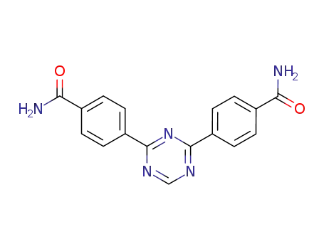 Molecular Structure of 156732-82-0 (2,4-bis<(4-carbamoyl)phenyl>-1,3,5-triazine)