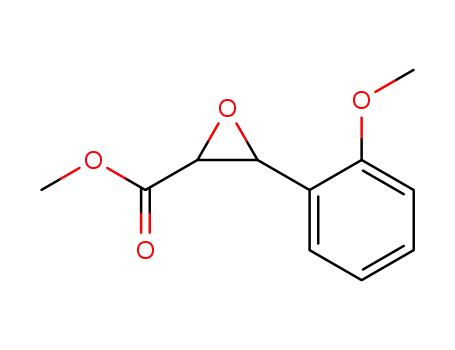 Molecular Structure of 33567-53-2 (methyl 3-(2-methoxyphenyl)oxirane-2-carboxylate)