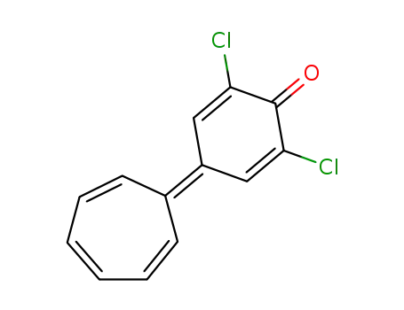 2,5-Cyclohexadien-1-one,
2,6-dichloro-4-(2,4,6-cycloheptatrien-1-ylidene)-