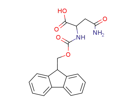 Molecular Structure of 108321-39-7 (Fmoc-D-Asparagine)