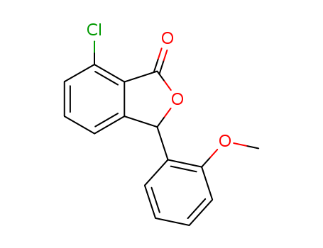 1(3H)-Isobenzofuranone, 7-chloro-3-(2-methoxyphenyl)-