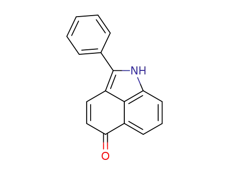 Molecular Structure of 75528-57-3 (Benz[cd]indol-5(1H)-one,2-phenyl-)