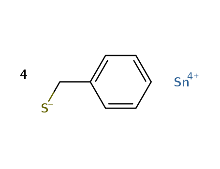 Benzenemethanethiol,tin(4+) salt (4:1) cas  16528-58-8