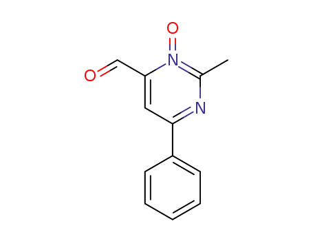 2-methyl-6-phenylpyrimidine-4-carbaldehyde 3-oxide