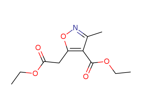 5-Isoxazoleacetic acid, 4-(ethoxycarbonyl)-3-methyl-, ethyl ester
