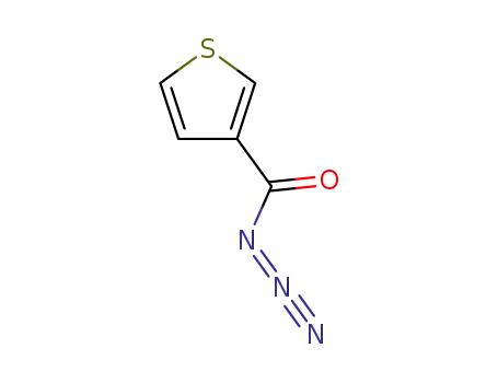 Molecular Structure of 59445-89-5 (3-Thiophenecarbonyl azide)