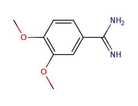 Molecular Structure of 69783-31-9 (3,4-DIMETHOXY-BENZAMIDINE)