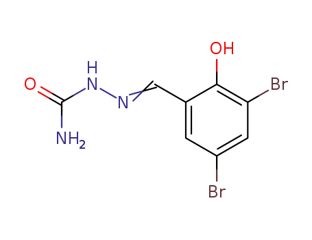 Hydrazinecarboxamide, 2-[(3,5-dibromo-2-hydroxyphenyl)methylene]-