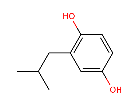 1,4-Benzenediol,2-(2-methylpropyl)-
