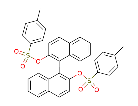 Molecular Structure of 137568-37-7 ((R)-(-)-2,2'-Bis(p-toluenesulfonyloxy)-1,1'-binaphthalene)