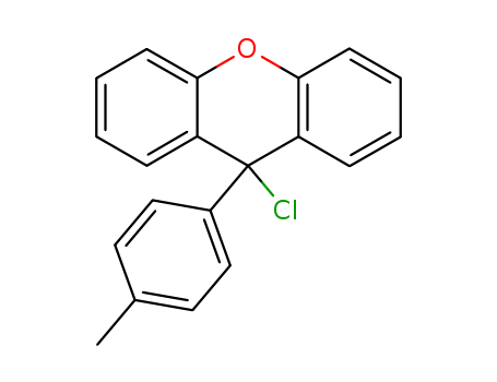 9H-Xanthene, 9-chloro-9-(4-methylphenyl)-