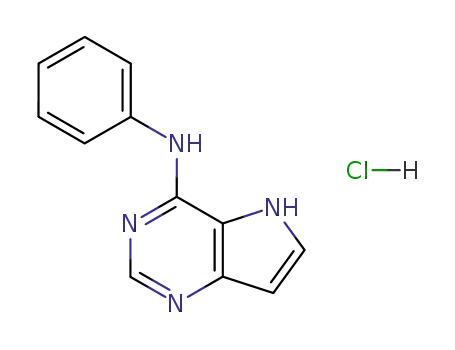 4-Phenylaminopyrrolo<3.2-d>pyrimidine hydrochloride
