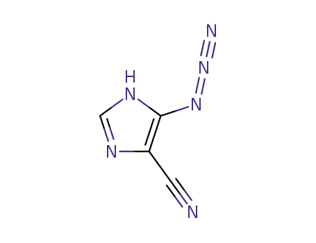 Molecular Structure of 88795-62-4 (1H-Imidazole-4-carbonitrile, 5-azido-)