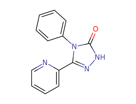 3H-1,2,4-Triazol-3-one, 2,4-dihydro-4-phenyl-5-(2-pyridinyl)-