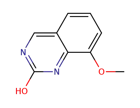Molecular Structure of 858452-80-9 (8-METHOXYQUINAZOLIN-2-OL)