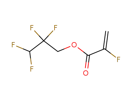 Molecular Structure of 96250-37-2 (2,2,3,3-TETRAFLUOROPROPYL 2-FLUOROACRYLATE)