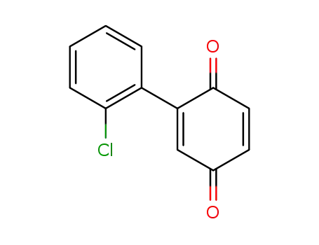 2,5-Cyclohexadiene-1,4-dione, 2-(2-chlorophenyl)-
