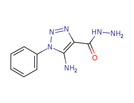 5-Amino-1-phenyl-triazole-4-carbohydrazide