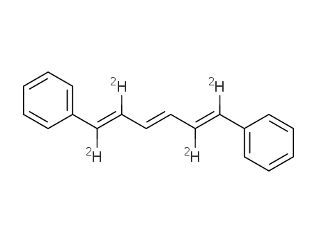 all-trans-1,6-diphenyl-1,2,5,6-tetradeuterio-1,3,5-hexatriene