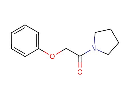 Molecular Structure of 112283-41-7 (Pyrrolidine, 1-(phenoxyacetyl)-)