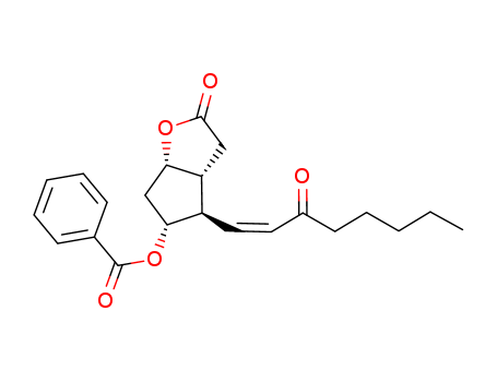 (3aR,4R,5R,6aS)-5-(Benzoyloxy)hexahydro-4-(3-oxo-1-octen-1-yl)-2H-cyclopenta[b]furan-2-one
