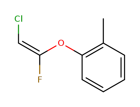 Benzene, 1-[(2-chloro-1-fluoroethenyl)oxy]-2-methyl-