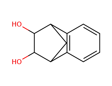 Molecular Structure of 230615-47-1 (1,4-Methanonaphthalene-2,3-diol, 1,2,3,4-tetrahydro-)