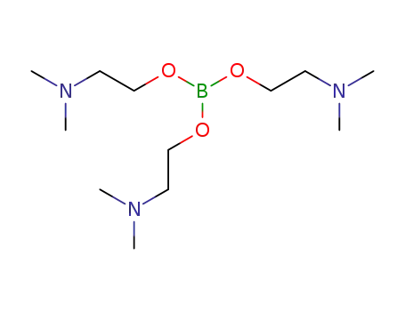 Molecular Structure of 97-21-2 (tris[2-(dimethylamino)ethyl] borate)