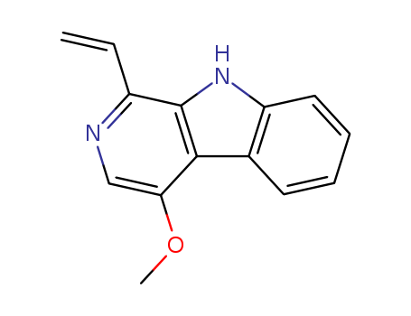 9H-Pyrido[3,4-b]indole,1-ethenyl-4-methoxy-