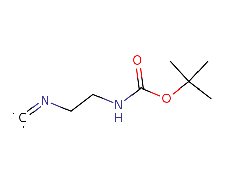 Molecular Structure of 215254-91-4 (2-(N-T-BUTOXYCARBONYLAMINO)ETHYLISOCYANIDE)